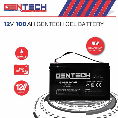 GENTECH POWER GEL BATTERY